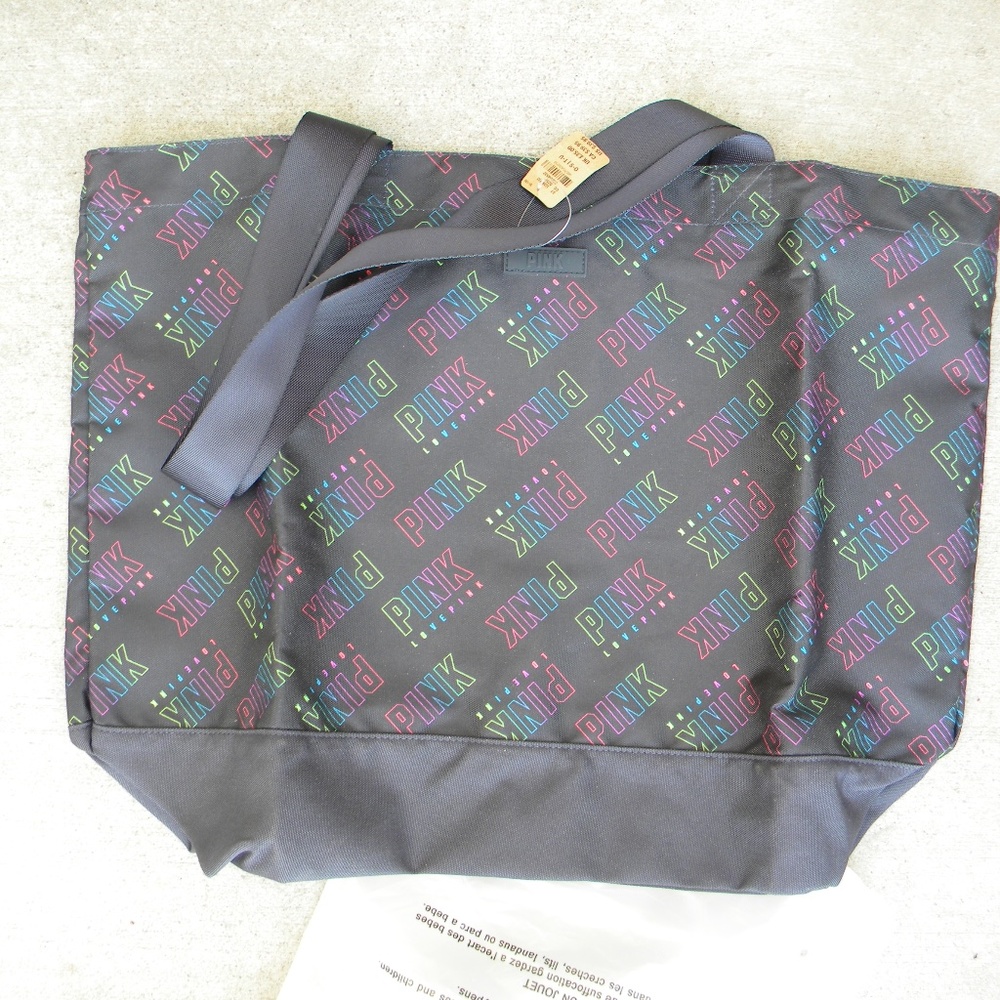 NIB Pink Victorias Secret Weekender Tote - Picture 2 of 9